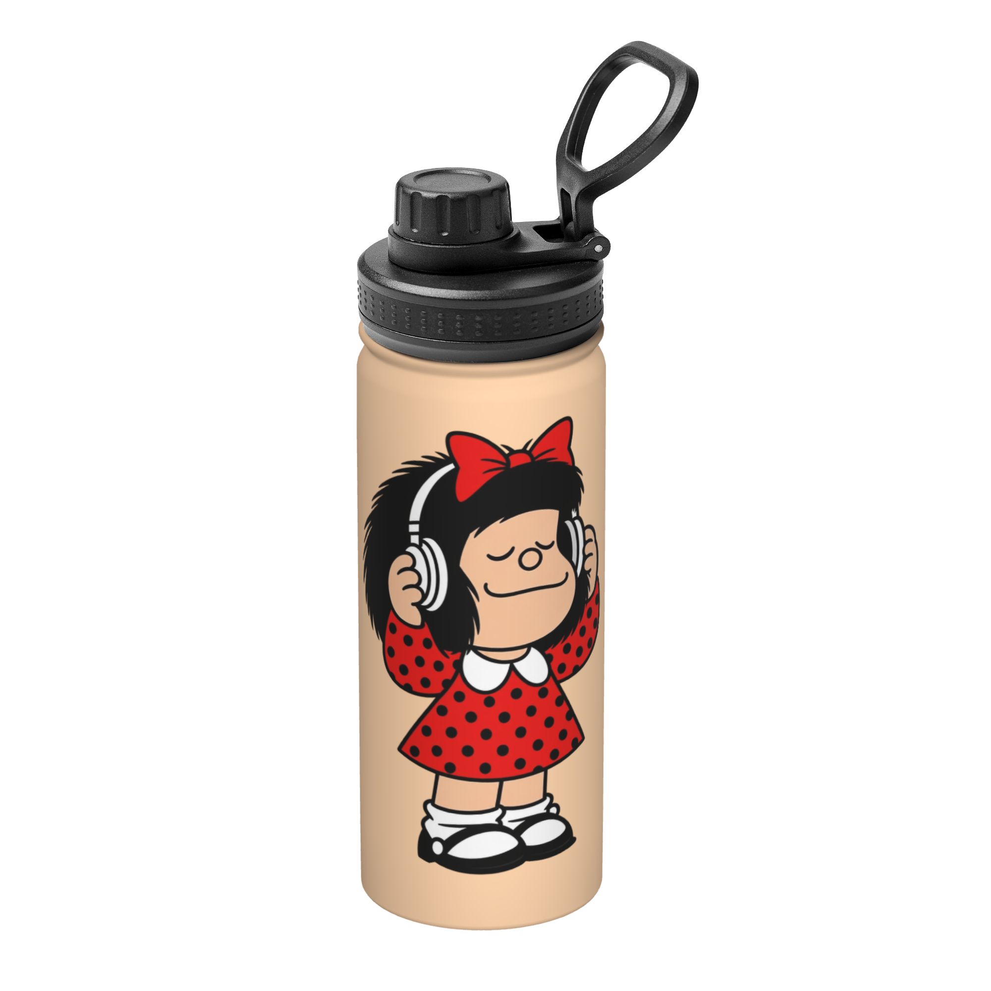 Sports Water Bottle Insulated - Cartoon M-Mafaldas 18OZ Spor Yalıtımlı Su