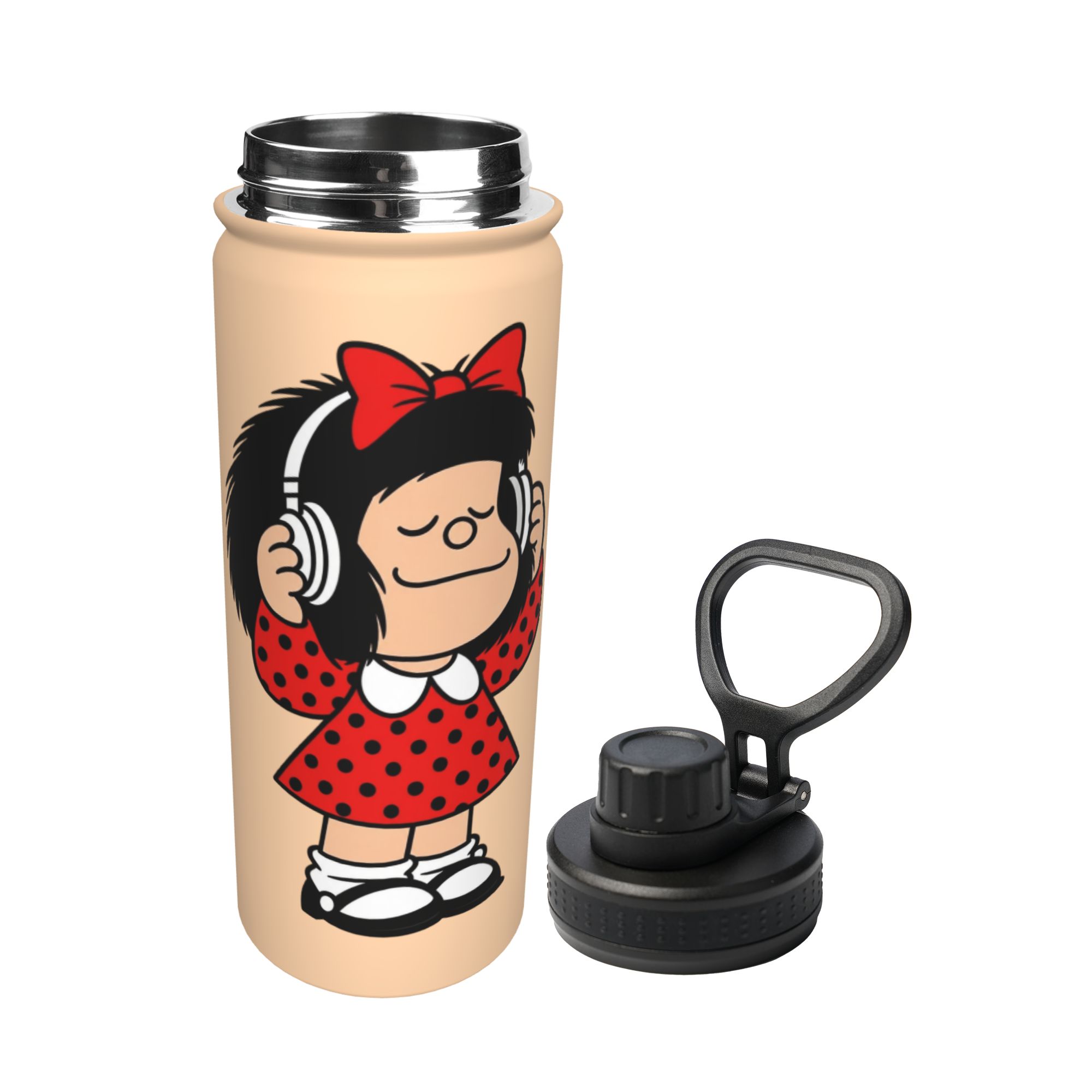 Cartoon M-Mafaldas 18OZ Spor Y - Sports Water Bottle Insulated incelemesi ve fiyatı