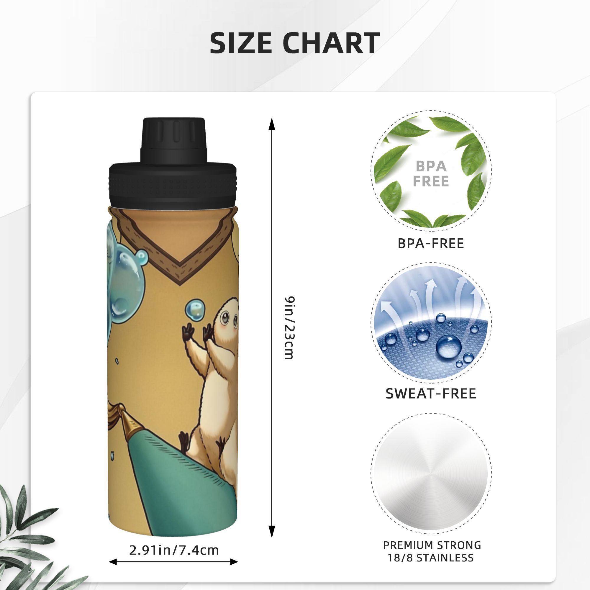 Brushbuddy Cadı Şapkası Atelie - Sports Water Bottle Insulated incelemesi ve fiyatı